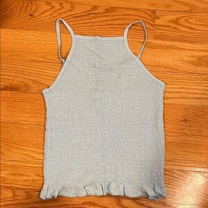 SO Light Blue Smocked Camisole